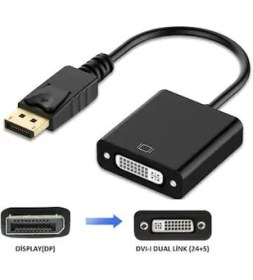 Resim Platoon Display Port To DVI Display Port Çevirici Displayport DVI Çevirici 