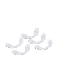 Resim 5 Adet Yumuşak Silikon Burunluklar Gözlük Gözlük Podazz İçin Kaymaz Alet Üzerinde Sopa 