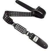 Resim Leatherton LT Striker Hakiki Deri Gitar Askısı (Siyah) 