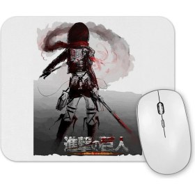 Resim Baskı Dükkanı Attack On Titan Mikasa Mouse Pad 