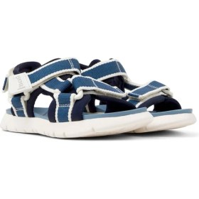 Resim Camper Mavi-Beyaz Erkek Çocuk Sandalet Oruga Sandal Kids 