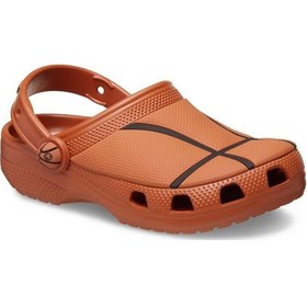 Resim Crocs 210156 Classic Basketball Clog K Kahverengi Çocuk Terlik Bej 