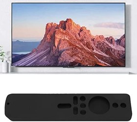 Resim Fydun Tv Stick Silikon Koruyucu Kapak 4K Kaymaz Uzaktan Kumanda Kutusu Kordonlu Mor Geniş Kullanım Alanları (siyah set) 