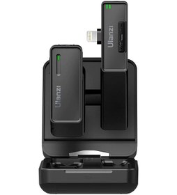 Resim Ulanzi UW-MIC 3075 Kablosuz Lightning Kayıt Yaka Mikrofonu 