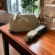 Resim HR Leather Shop Iki Askılı Işlemeli Omuz Çanta 