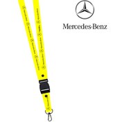 Resim abcofis Araç Içi Askılığı Sarı Mercedes 