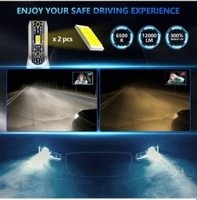 Resim Pazly H7 Ip68 Su Geçirmez Araba Led Far Ampulü Gri - Dayanıklı Ve Parlak 