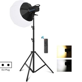Resim Puluz 150W 3200K-5600K Stüdyo Video Işığı Softbox Set 