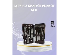 Resim LTG Nova Mey Ithalat® Seyahat Için Taşınabilir Deri Çantalı Bakım Seti 