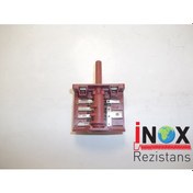 Resim Çevirmeli Polyemit Fırın Anahtarı 4+3 Soketli 