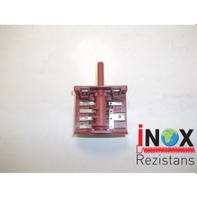 Resim Çevirmeli Polyemit Fırın Anahtarı 4+3 Soketli 