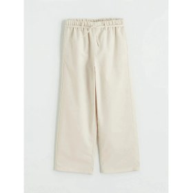 Resim LC Waikiki Lc Waıkıkı Bej Loose Fit Kız Çocuk Pantolon 
