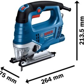 Resim Bosch Power Dekupaj Testere 520W, Hassas Kesim, Pratik Kullanım 