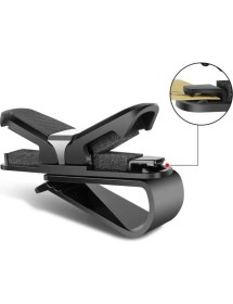 Resim Caralp Araç Içi Gözlük Tutucu Oto Güneşlik Gözlük Tutma Aparatı Klipsli Karbon 