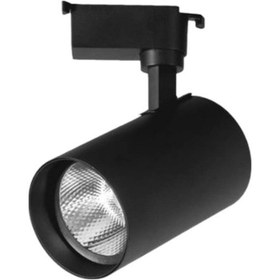 Resim Noas Yl29 3101 Paris 30w Siyah Kasa Ray Spot 6400k Beyaz Işık Diğer 