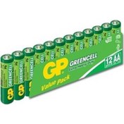 Resim Gp Greencel R6 Aa Boy Çinko Kalem Pil 12'li Paket 15G-VS12 