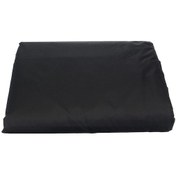 Resim Sones Açık Bahçe Mobilya Köşe Kanepe Örtüsü Toz Geçirmez Masa Örtüsü, Boyut: 200x270x82cm Siyah 