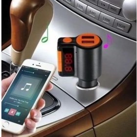 Resim Red Apple Fm Bluetooth Transmitter Çift Girişli Broad KCB-905 