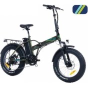 Resim Corelli Broster Valco Fat Bıke Elektrikli Katlanır Bisiklet 42CM Md 20 Jant 7 Vites Metalik Mavi 