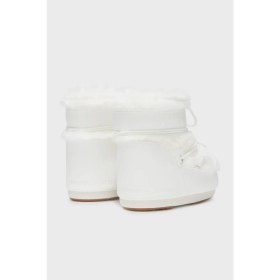 Resim Moon Boot Suni Kürk Detaylı Su Geçirmez Yalıtımlı Kar Botu Bayan Kar Botu 14093900 002 