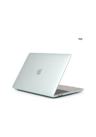 Resim Apple Uyumlu MacBook Air 13 A1932 2018 A2179 2020 Kristal Şeffaf Kılıf Kapak Yeşil 