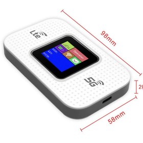 Resim Mi7a Mobil Wi-Fi Yönlendirici Taşınabilir Modem 
