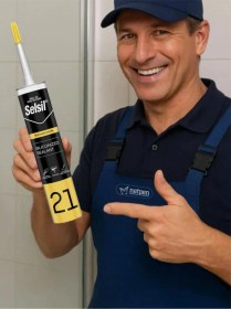 Resim Selsil Silikonize Mastik 500 Gr Altınmeşe 10 Adet , Plastik Tabanca Altınmeşe 