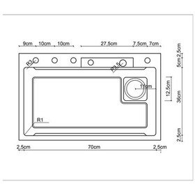 Resim L-me75-1001nb Mutfak Eviyesi 