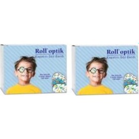 Resim Roll Optik Erkek Kapatıcı Göz Bandı 2 x 100 Adet 