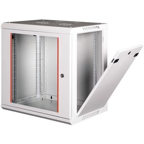 Resim Lande - 12u 19" Duvar Tipi Rack Kabinet Genişlik: 600 Mm Derinlik: 450 Mm Açık Gri Demonte 