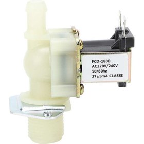 Resim Guangdong Spirit 220V 1/2 İnç Plastik Solenoid Valf - Beyaz (Yurt Dışından) 