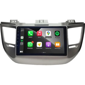 Resim Hyundai Tucson 2015-2018 6+64 GB Android Multimedya Sistemi 2k QLED 