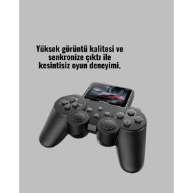 Resim Aydogan's Hdmı Destekli S10 Gamepad 520 Oyunlu Tv’ye Bağlanabilir Atari 2025 Model 