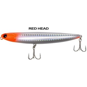 Resim Ryuji Dog Walker 11cm 13gr Su Üstü Maket Yem Red Head 