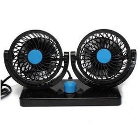 Resim Torpido Üstü Fan Ayarlı 12 V Vantilatör 