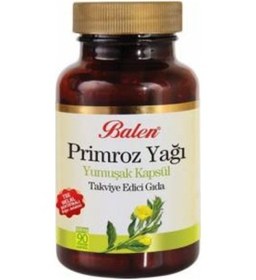 Resim Balen Primroz Yağı Soğuk Pres 650 MG 90 Kapsül 