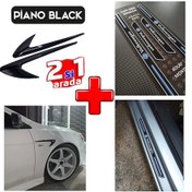 Resim Volkswagen Phaeton Kapı Eşiği Çamurluk Venti Piano Black 