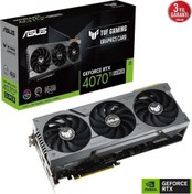 Resim TUF-RTX4070TIS O16G-GAMING 16GB Geforce RTX4070TiS GDDR6X 256bit HDMI 3xDP 16x Ekran Kartı Asus