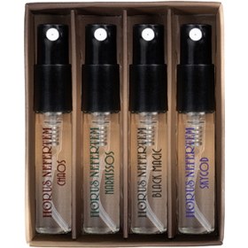 Resim Horus Nefertem Black Magic, Sky God, Narkissos, Chaos - 4'lü 3ml Kitap Serisi Keşif Seti -002 