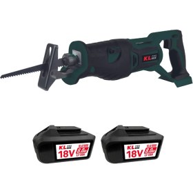 Resim KL Pro KLTKT18B-80 18V/8.0AH. Li-Ion Çift Akülü Kömürsüz Prof Tilki Kuyruğu Testere 