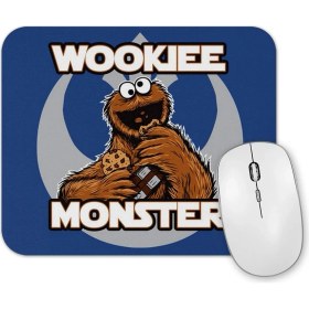 Resim Baskı Dükkanı Wookiee Monster Kurabiye Canavarı Mouse Pad 