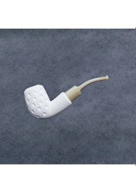 Resim Yunar Damla 9mm. Filtreli Akrilik Saplı Lületaşı Pipo 10010m 