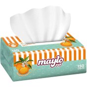 Resim Maylo Mandalina Kokulu 3 Katlı Kağıt Mendil 150 Yaprak 