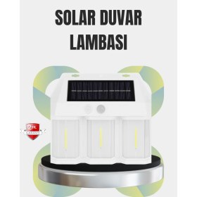 Resim Marsilyan Pır Sensörlü Solar Lamba – Otomatik Şarj ve Gece Aydınlatma Ieg 