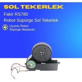 Resim Ümit Maker Fakir RS 780 Robot Süpürge Sol Tekerlek Motoru 