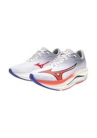Resim Mizuno Wave Rebellion Flash 3 Erkek Koşu Ayakkabısı Beyaz / Gri Çok Renkli 