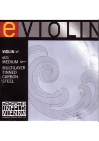 Resim Thomastik E01 Special 4/4 Tek Mi Keman Teli Medium 