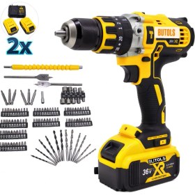 Resim Şarjlı Vidalama Takımı 2X36 Parça, Güçlü ve Pratik Kullanım 