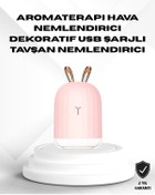 Resim AyrStore Ultrasonik Hava Nemlendirici 200 ml Aroma Difüzör LED Işıklı Sessiz 