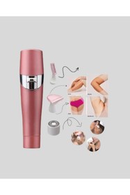 Resim shopwave 3 Başlıklı Yüz ve Vücut Tüy Temizleme Cihazı Pembe 
